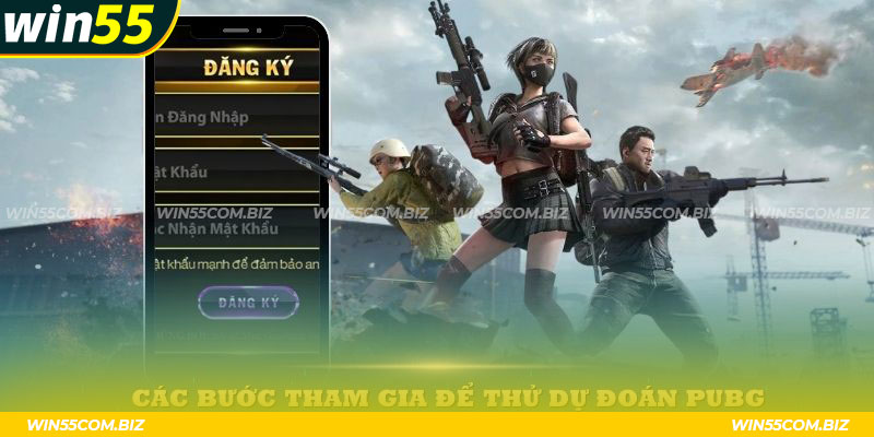 Các bước tham gia để thử dự đoán PUBG